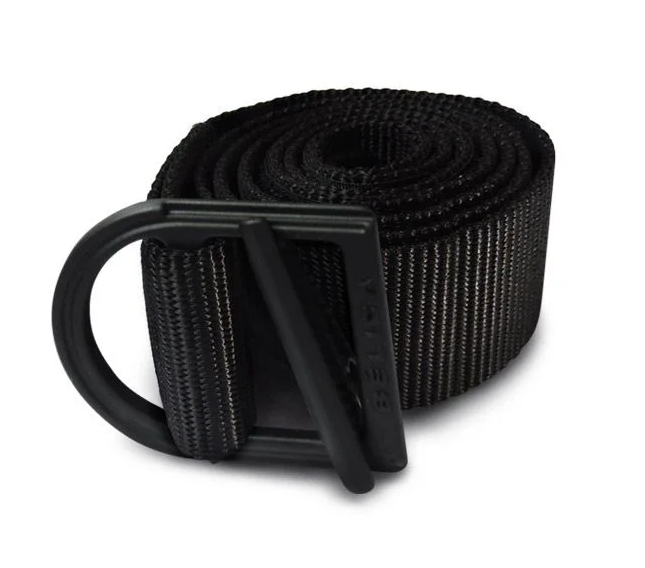 Cinto USA Fivela Preta em Metal Bélica - Preto — M